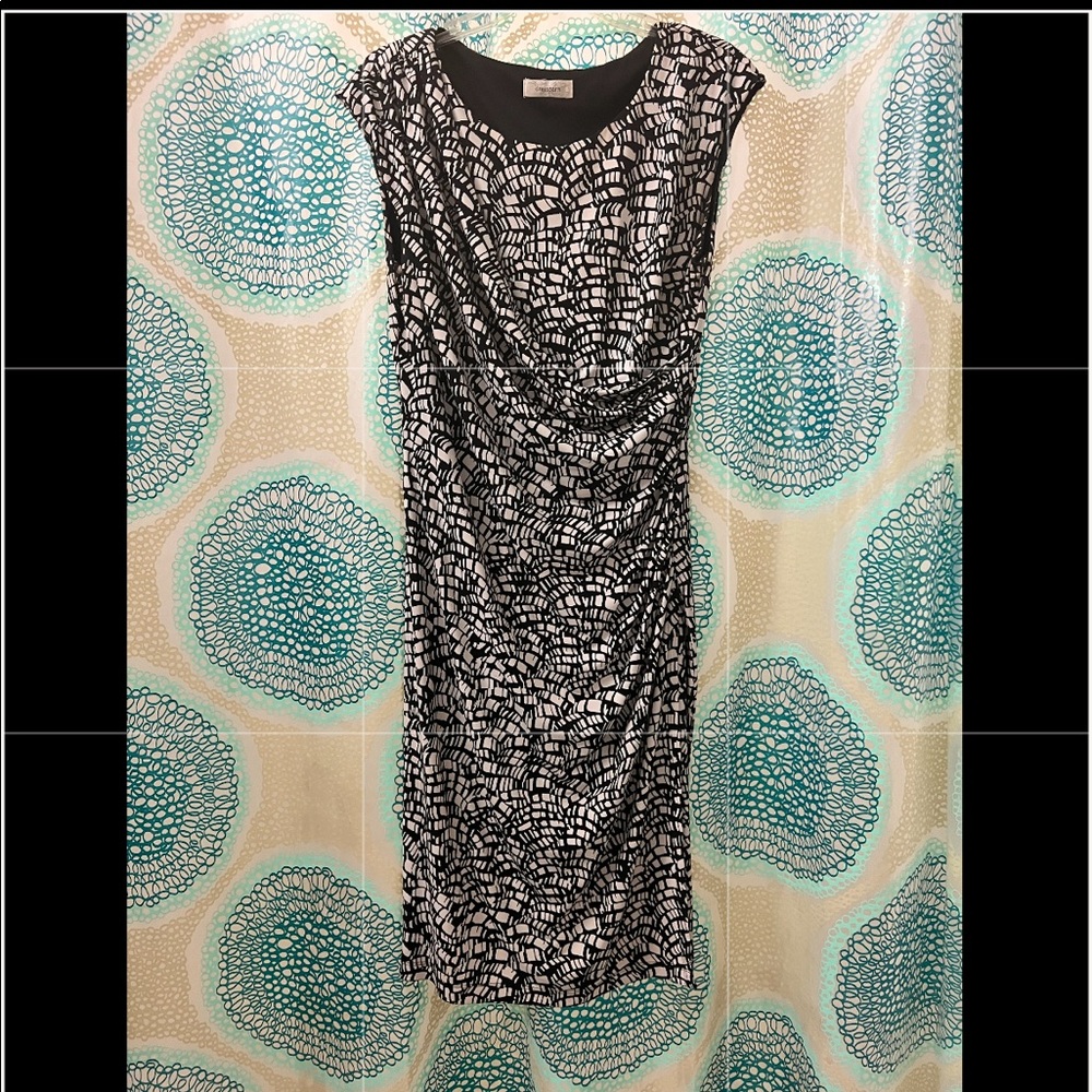 Black and white dress